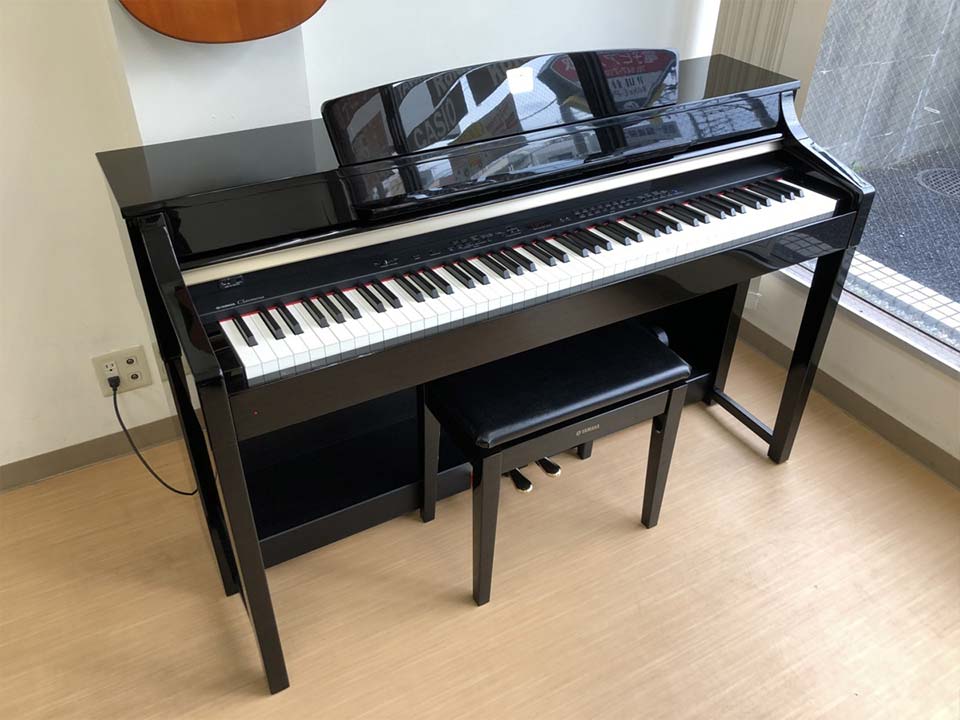 Đàn Piano kỹ thuật số Yamaha CLP745PE Gỗ mun đánh bóng Piano Điện Yamaha CLP-745PE
